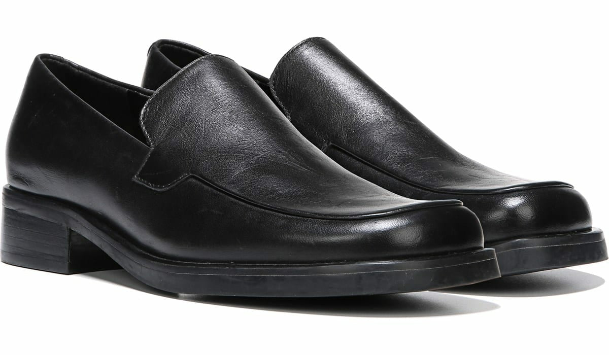 Franco Sarto Franco Bocca Loafer Black Leather