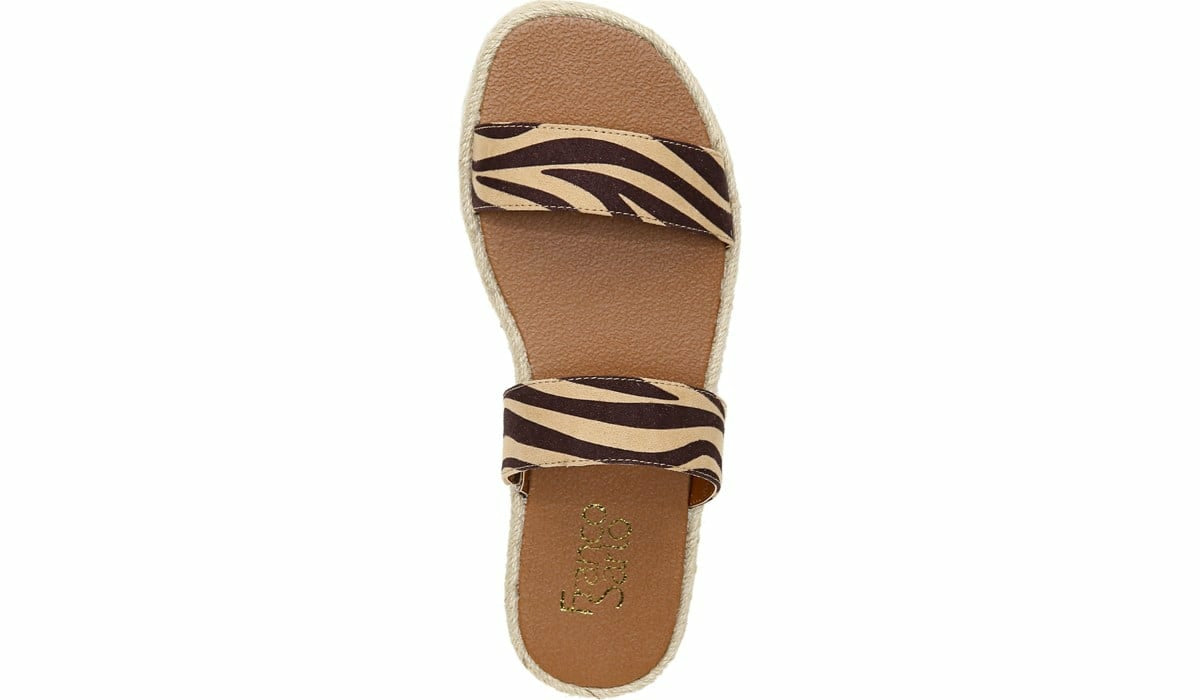 Franco Sarto Franco Posie Espadrille Slide Sandal New Nude