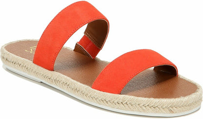 Franco Sarto Franco Posie Espadrille Slide Sandal Tangelo