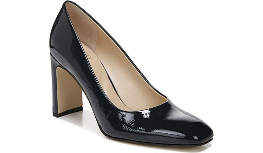 Franco Sarto Franco Gianna Pump Midnight Faux Leather