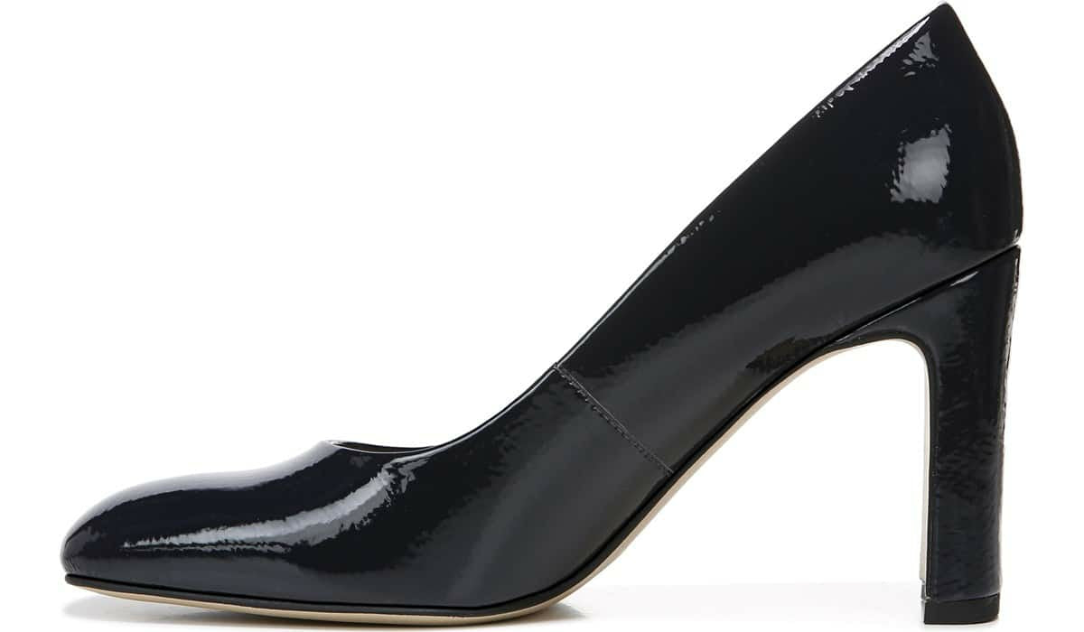 Franco Sarto Franco Gianna Pump Midnight Faux Leather