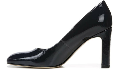 Franco Sarto Franco Gianna Pump Midnight Faux Leather