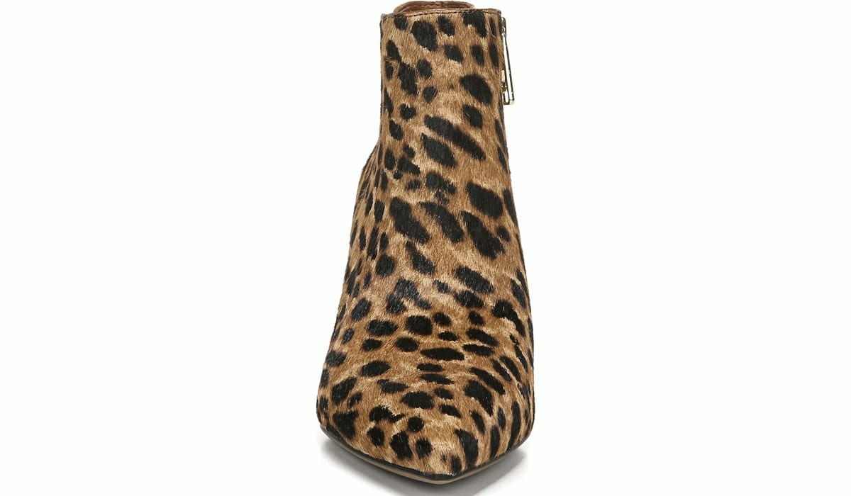 Franco Sarto Franco Nest Bootie Leopard Print Calf Hair