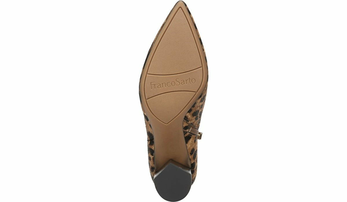 Franco Sarto Franco Nest Bootie Leopard Print Calf Hair
