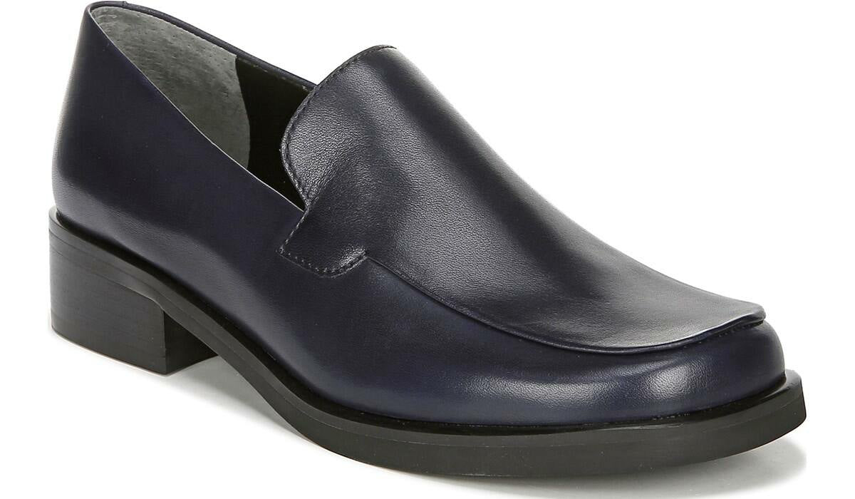 Franco Sarto Franco Bocca Loafer Dark Blue Leather
