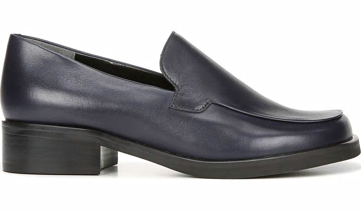 Franco Sarto Franco Bocca Loafer Dark Blue Leather