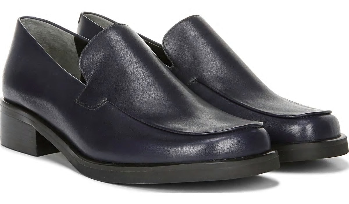 Franco Sarto Franco Bocca Loafer Dark Blue Leather