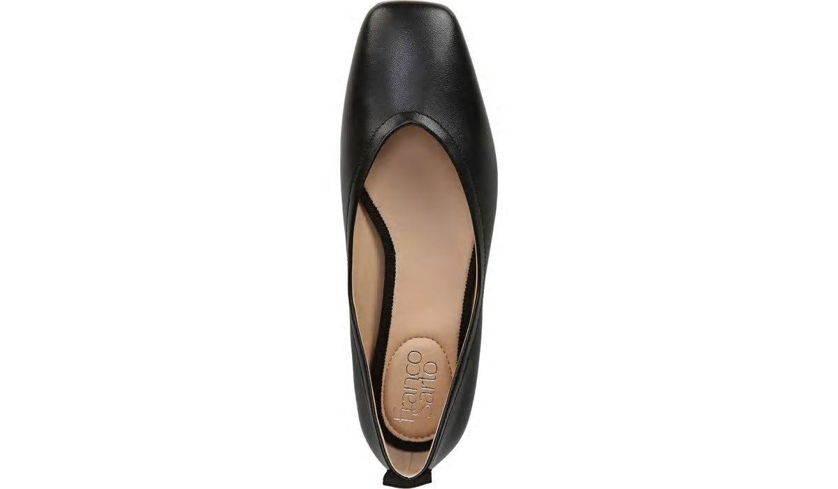 Franco Sarto Franco Ailee Flat Black Leather