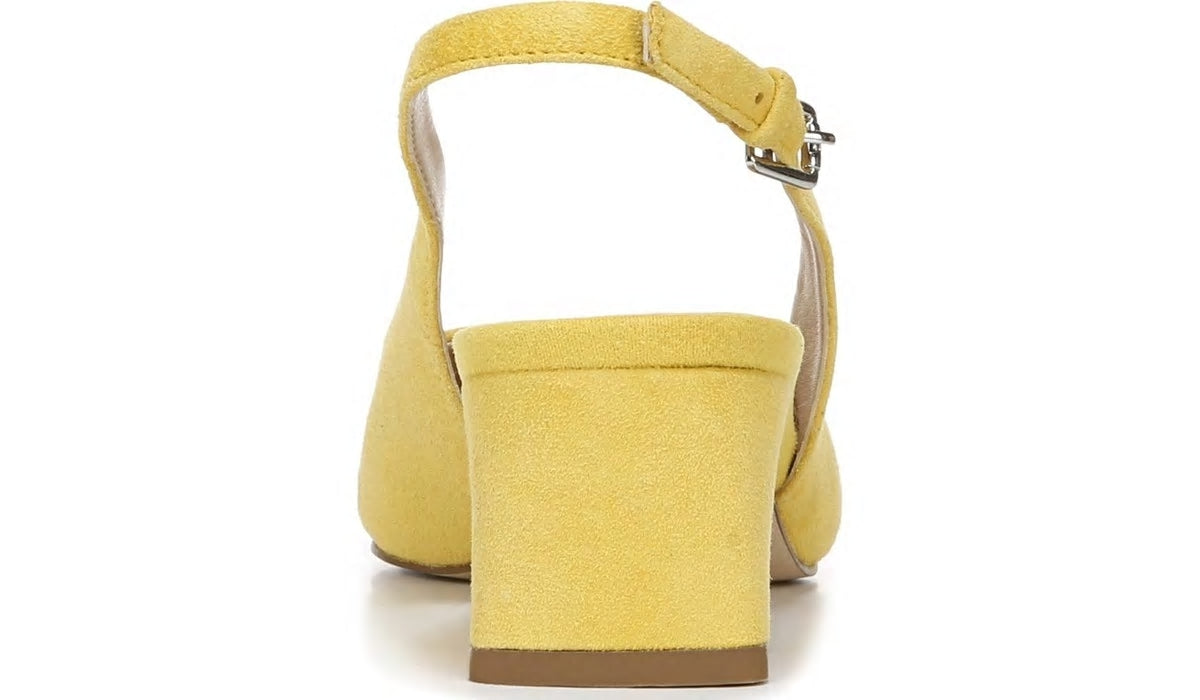 Franco Sarto Franco Racer Slingback Pump Yellow Suede