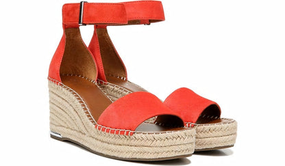Franco Sarto Franco Clemens Espadrille Wedge Sandal Tangel Suede