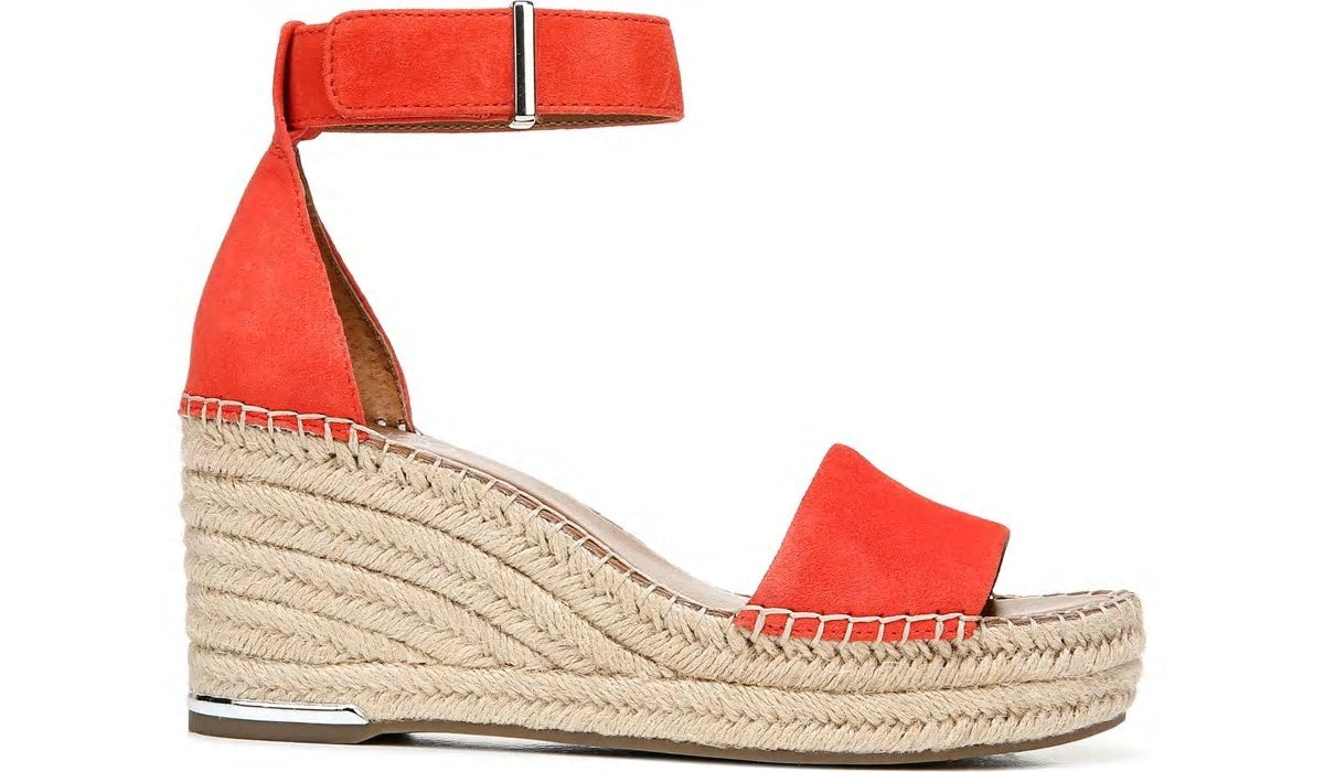Franco Sarto Franco Clemens Espadrille Wedge Sandal Tangel Suede