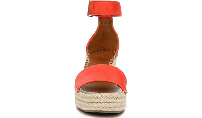 Franco Sarto Franco Clemens Espadrille Wedge Sandal Tangel Suede