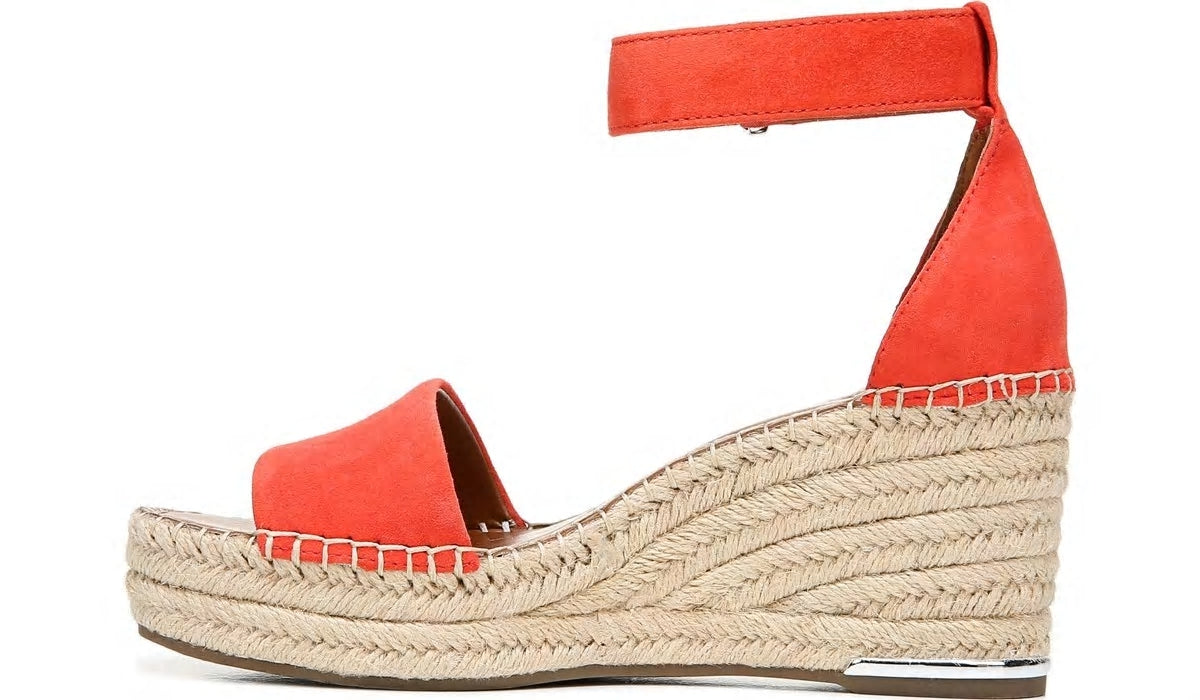 Franco Sarto Franco Clemens Espadrille Wedge Sandal Tangel Suede