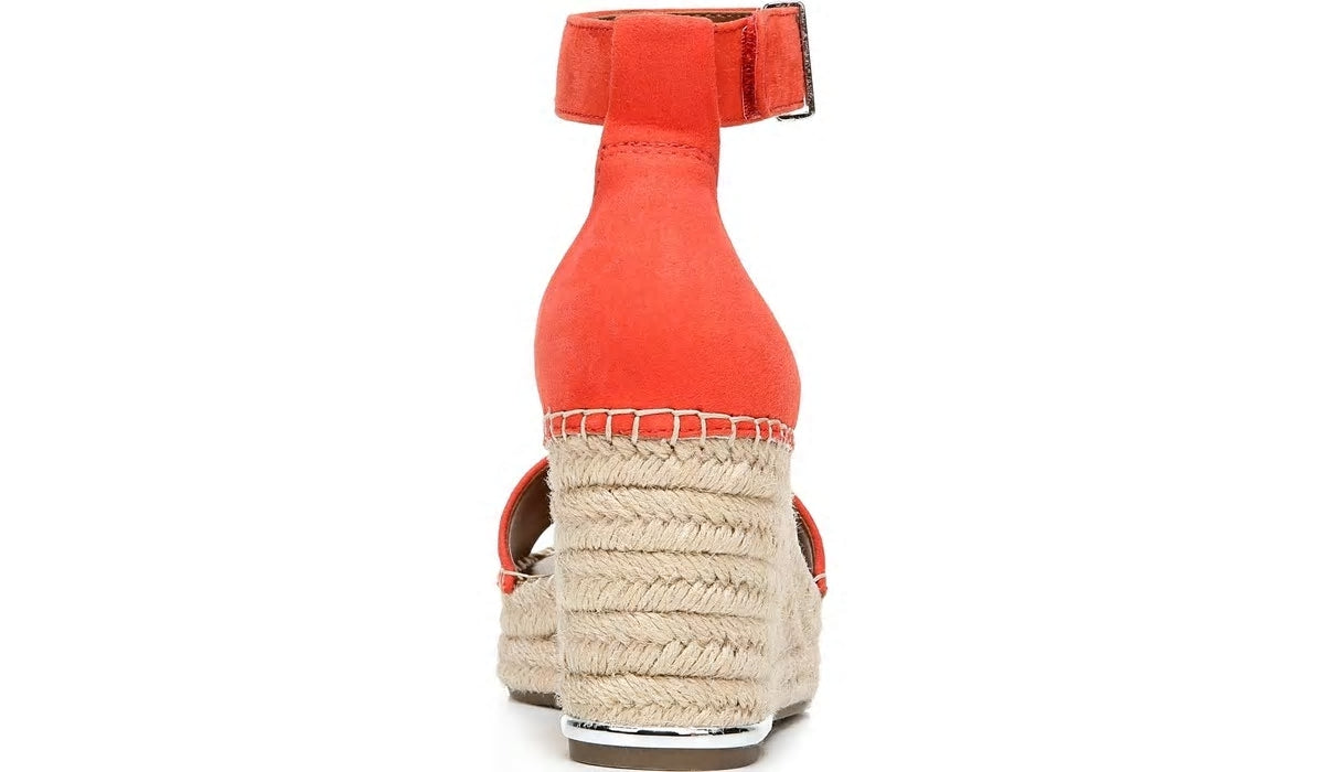 Franco Sarto Franco Clemens Espadrille Wedge Sandal Tangel Suede