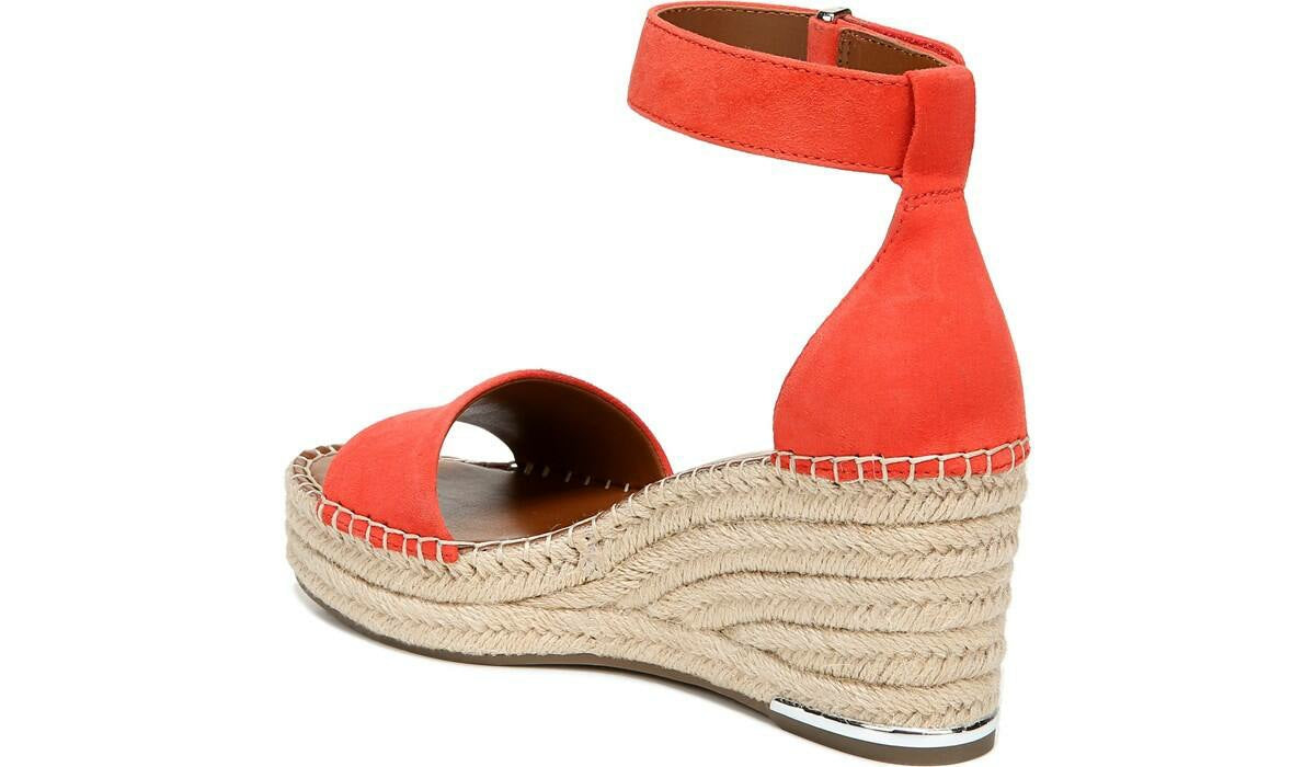 Franco Sarto Franco Clemens Espadrille Wedge Sandal Tangel Suede