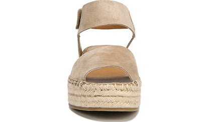 Franco Sarto Sarto Oak Espadrille Sandal Dark Sand Suede