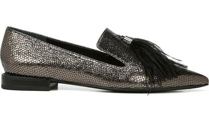 Franco Sarto Sarto Topaz 5 Loafer Pewter Leather