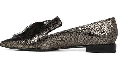 Franco Sarto Sarto Topaz 5 Loafer Pewter Leather