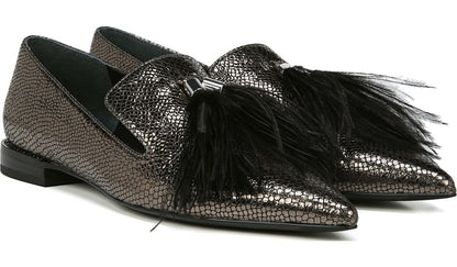 Franco Sarto Sarto Topaz 5 Loafer Pewter Leather