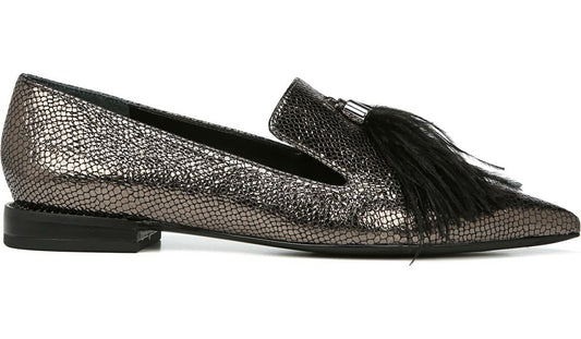 Franco Sarto Sarto Topaz 5 Loafer Pewter Leather