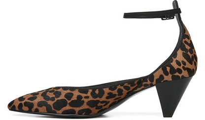 Franco Sarto Sarto Coralie 2 Pump Leopard Calf Hair
