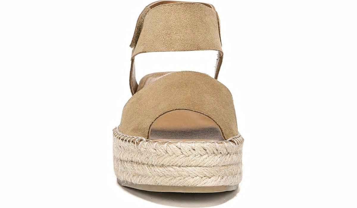 Franco Sarto Sarto Oak Espadrille Sandal Toasted Barley Suede