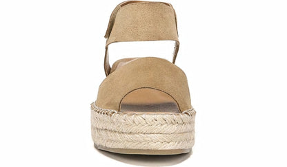 Franco Sarto Sarto Oak Espadrille Sandal Toasted Barley Suede