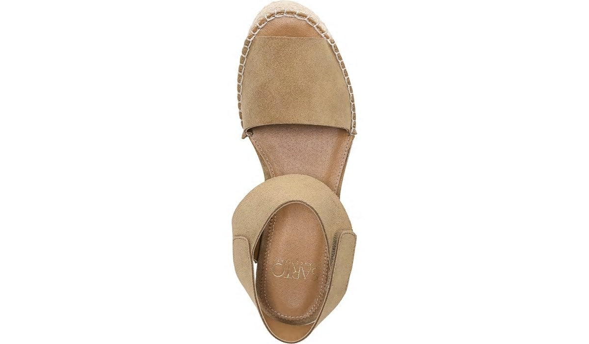 Franco Sarto Sarto Oak Espadrille Sandal Toasted Barley Suede