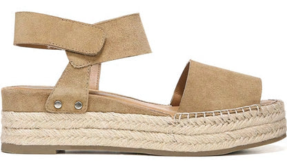 Franco Sarto Sarto Oak Espadrille Sandal Toasted Barley Suede