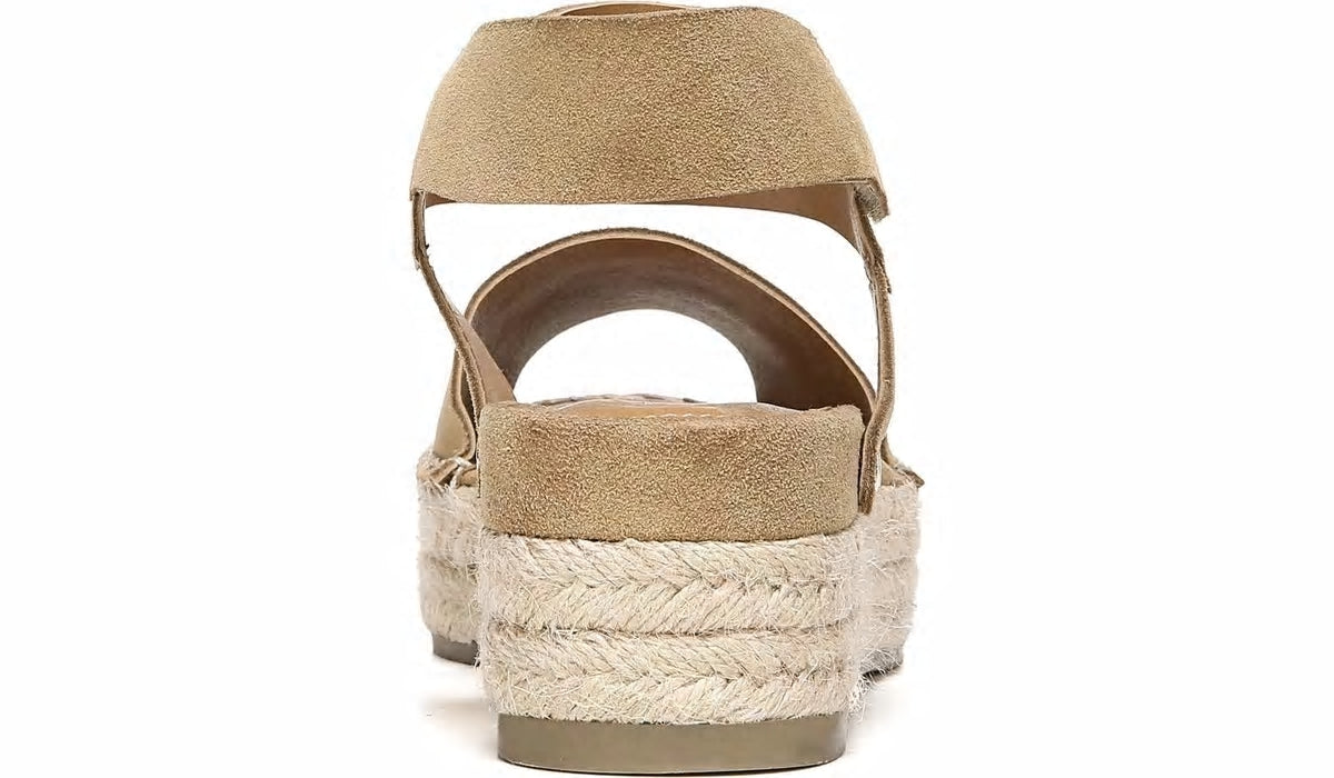 Franco Sarto Sarto Oak Espadrille Sandal Toasted Barley Suede