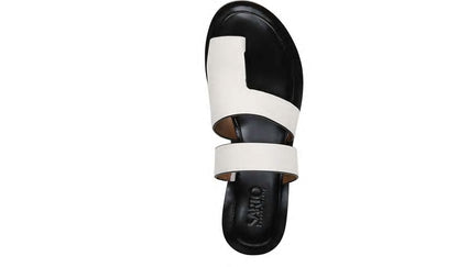 Franco Sarto Sarto Trixie Sandal Putty Croco Print Leather