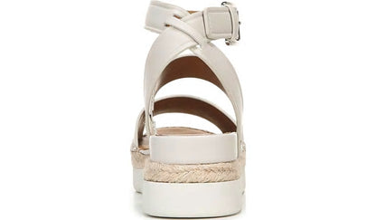 Franco Sarto Sarto Calvin Wedge Sandal Putty Leather