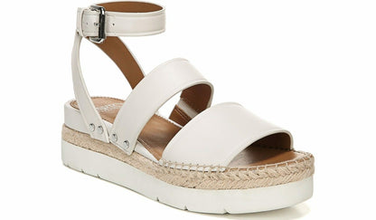 Franco Sarto Sarto Calvin Wedge Sandal Putty Leather