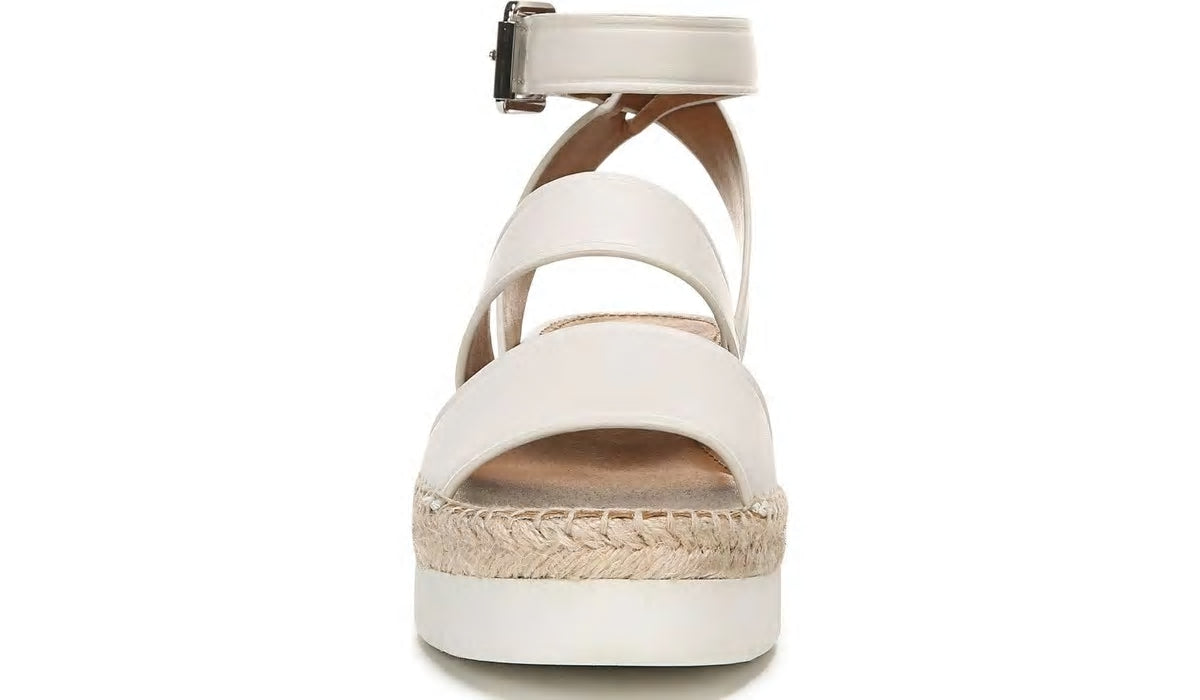 Franco Sarto Sarto Calvin Wedge Sandal Putty Leather