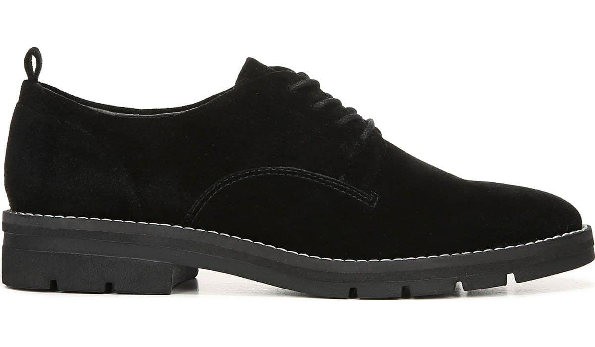 Franco Sarto Sarto Ilse Oxford Black Suede