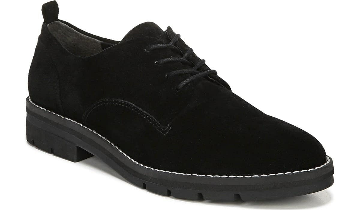 Franco Sarto Sarto Ilse Oxford Black Suede