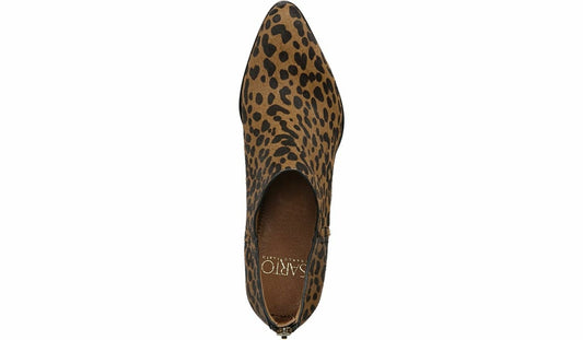 Franco Sarto Sarto Kieran Bootie Leopard Print Calf Hair