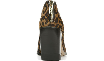 Franco Sarto Sarto Kieran Bootie Leopard Print Calf Hair