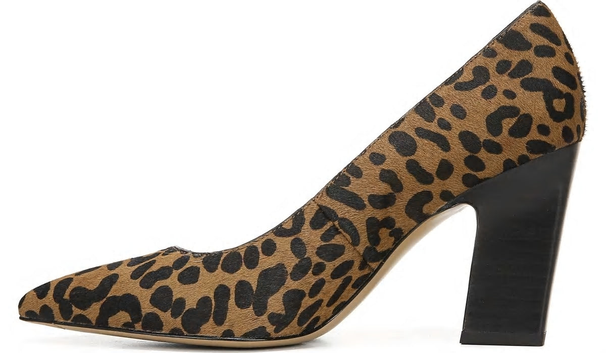 Franco Sarto Sarto Sasha Pump Leopard Print Calf Hair
