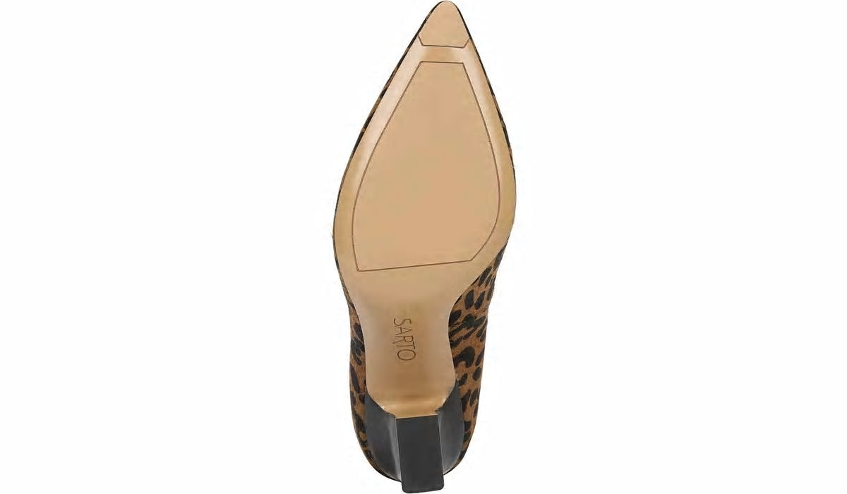 Franco Sarto Sarto Sasha Pump Leopard Print Calf Hair