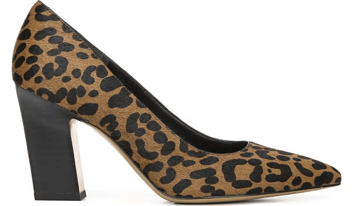 Franco Sarto Sarto Sasha Pump Leopard Print Calf Hair