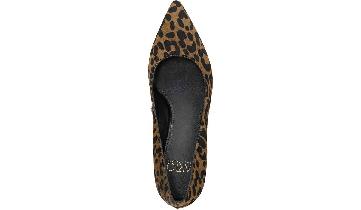 Franco Sarto Sarto Sasha Pump Leopard Print Calf Hair