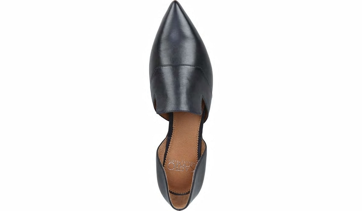 Franco Sarto Sarto Toby D'Orsay Flat Navy Leather