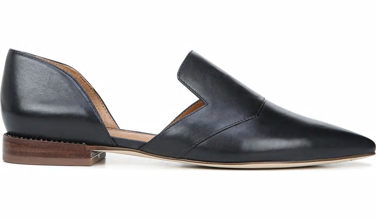 Franco Sarto Sarto Toby D'Orsay Flat Navy Leather