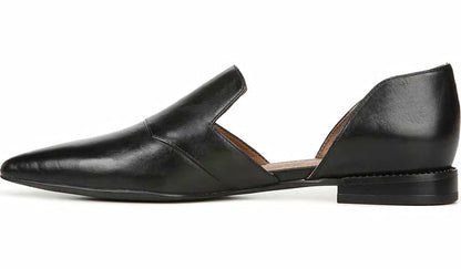 Franco Sarto Sarto Toby D'Orsay Flat Black Leather