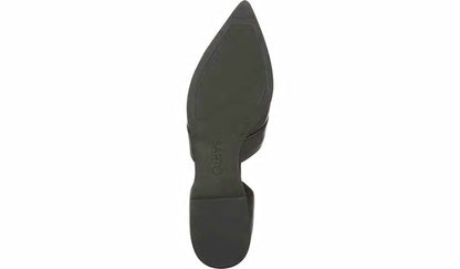 Franco Sarto Sarto Toby D'Orsay Flat Black Leather