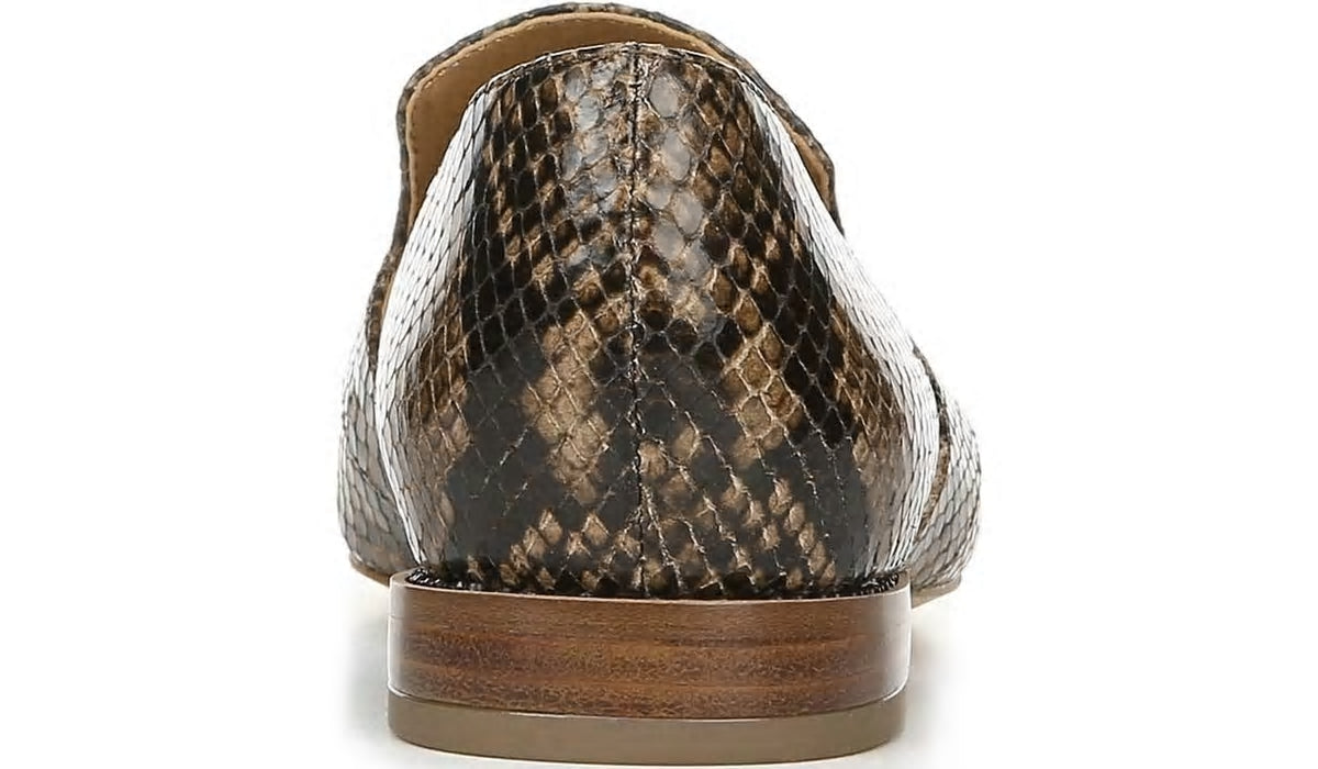 Franco Sarto Sarto Toby D'Orsay Flat Taupe Snake Leather