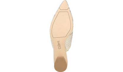 Franco Sarto Sarto Visa 2 Mule Natural Snake Print Leather