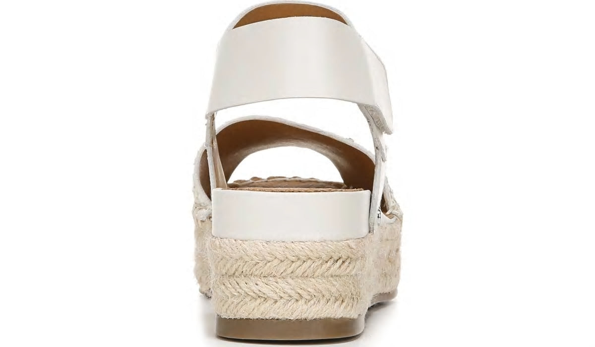 Franco Sarto Sarto Oak Espadrille Sandal Natural Snake Print Leather