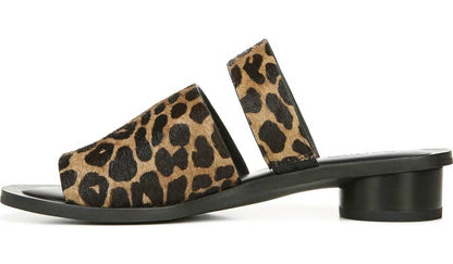 Franco Sarto Sarto Trixie Sandal Leopard Print Calf Hair